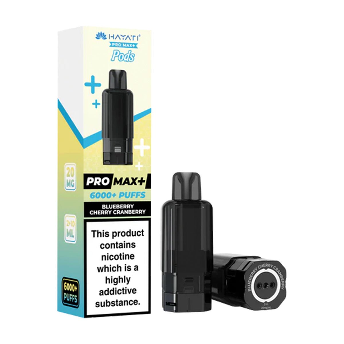 Hayati Pro Max Plus 6k Prefilled Pod Refill Pack - Prime Vapes UK