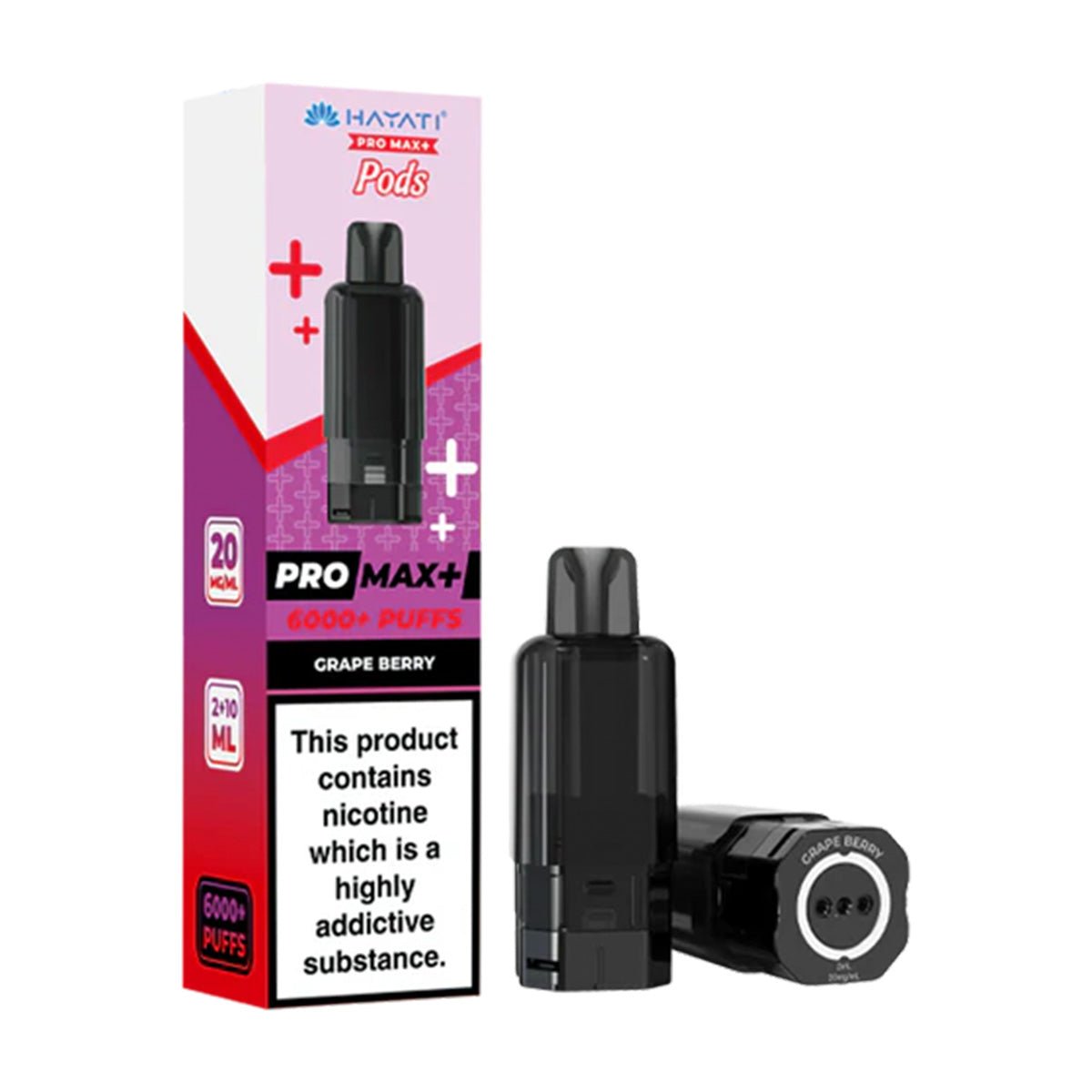 Hayati Pro Max Plus 6k Prefilled Pod Refill Pack - Prime Vapes UK
