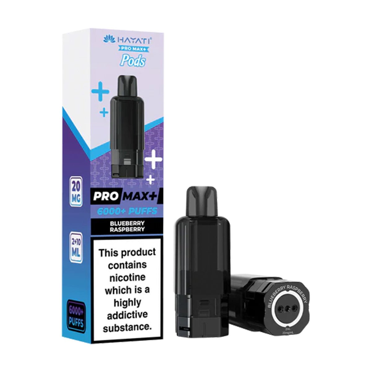 Hayati Pro Max Plus 6k Prefilled Pod Refill Pack - Prime Vapes UK
