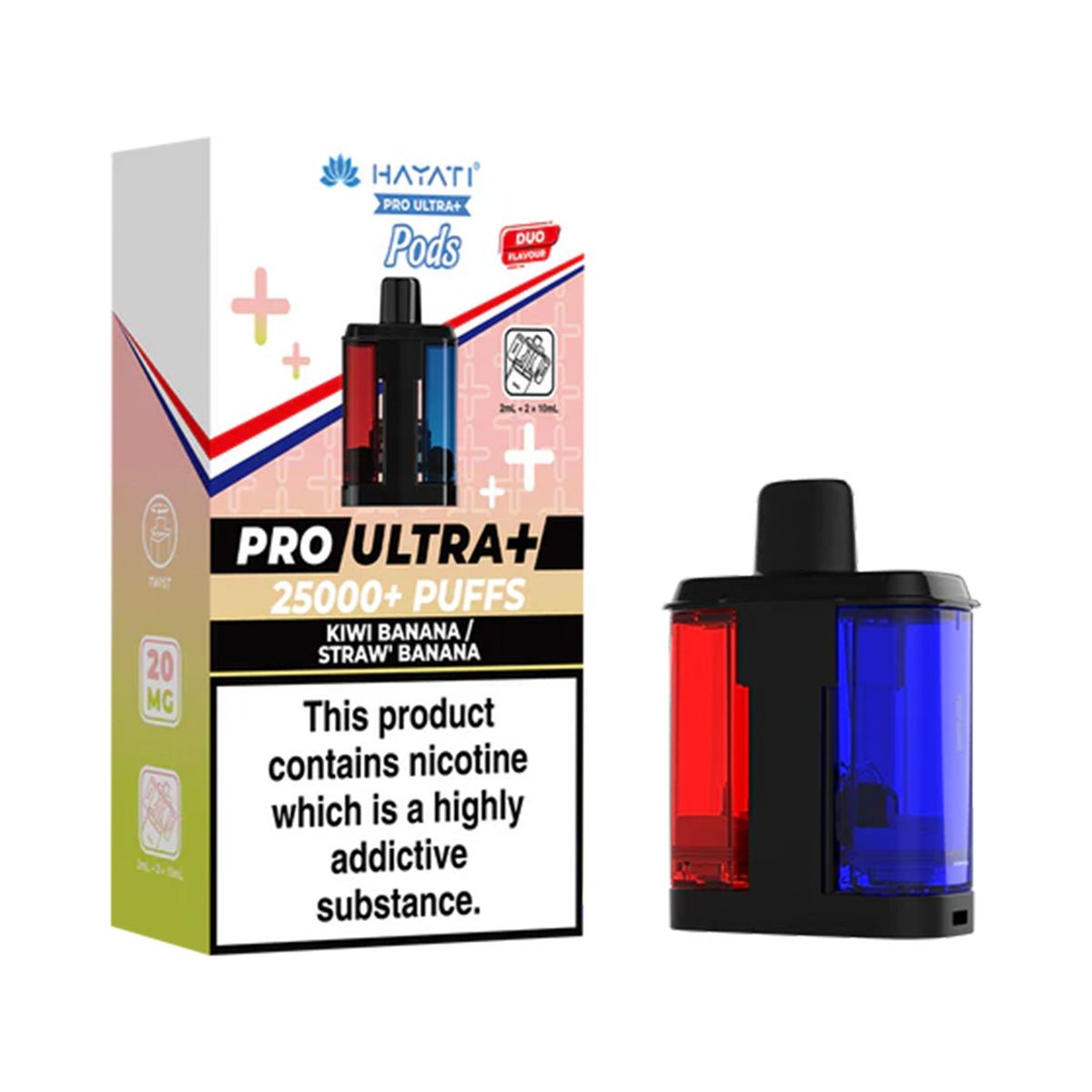 Hayati Pro Ultra Plus 25k Prefilled Pod Refill Pack - Prime Vapes UK