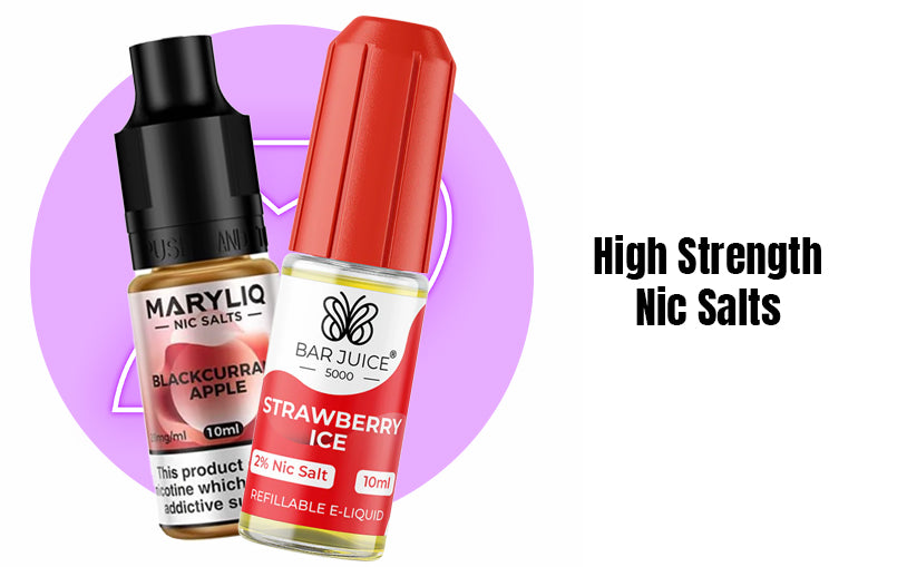 high strength nic salt vape juice