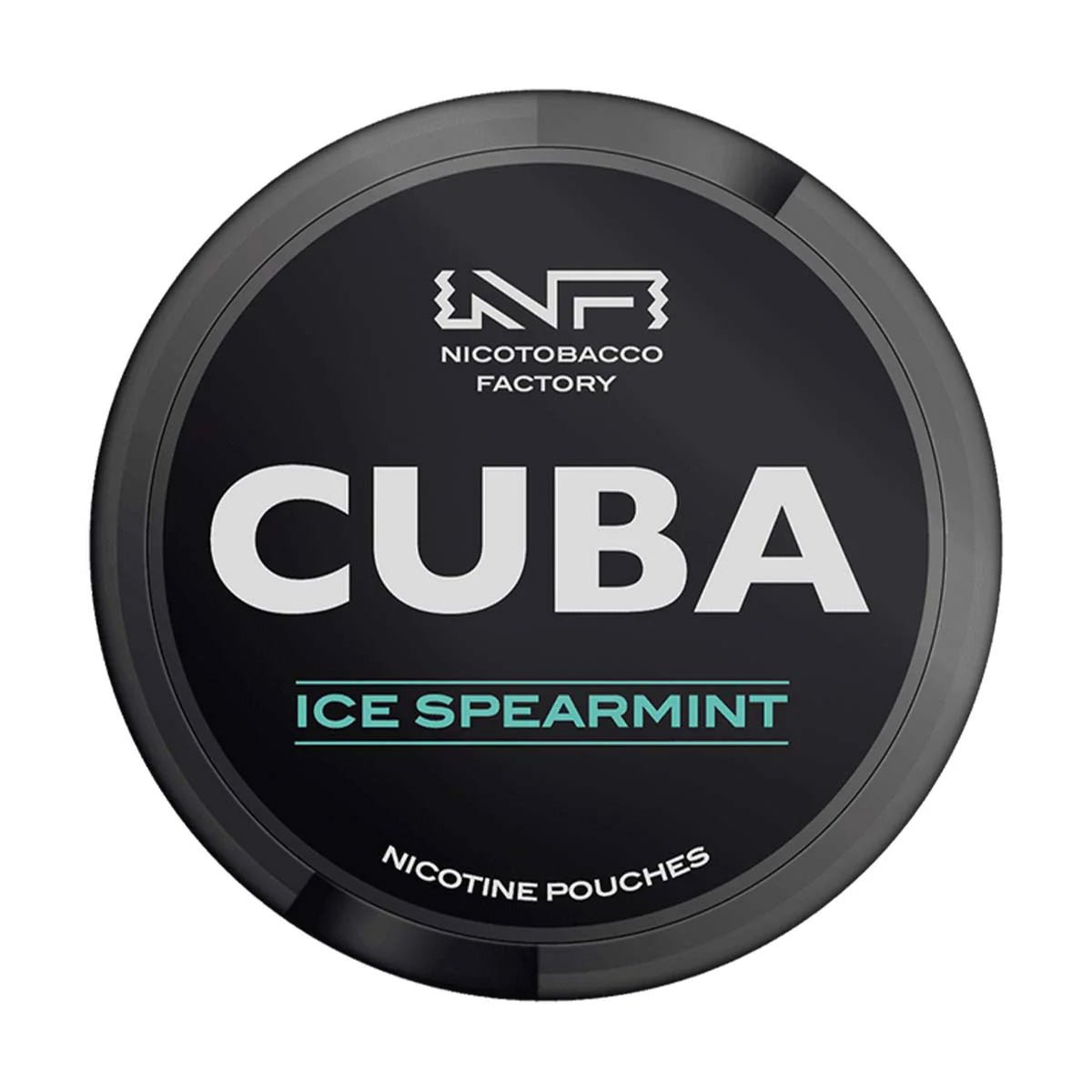 Ice Spearmint Nicotine Pouches By Cuba Black - Prime Vapes UK