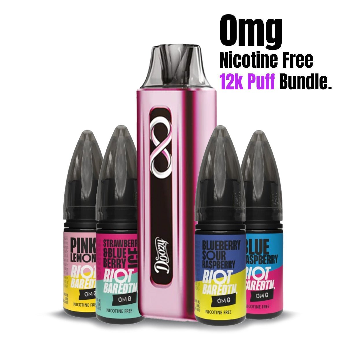 Infinity Zero Nicotine Vape Bundle by Doozy - Prime Vapes UK