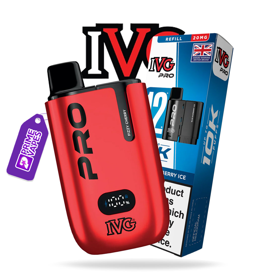 big pro 12 pre-filled vape pod kit