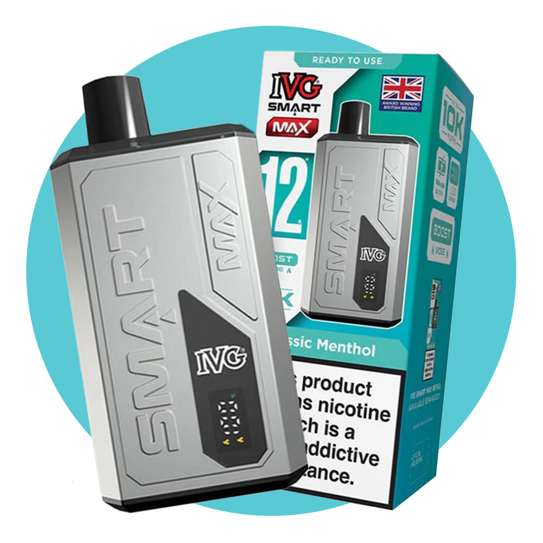 IVG smart max pre-filled big puff vape