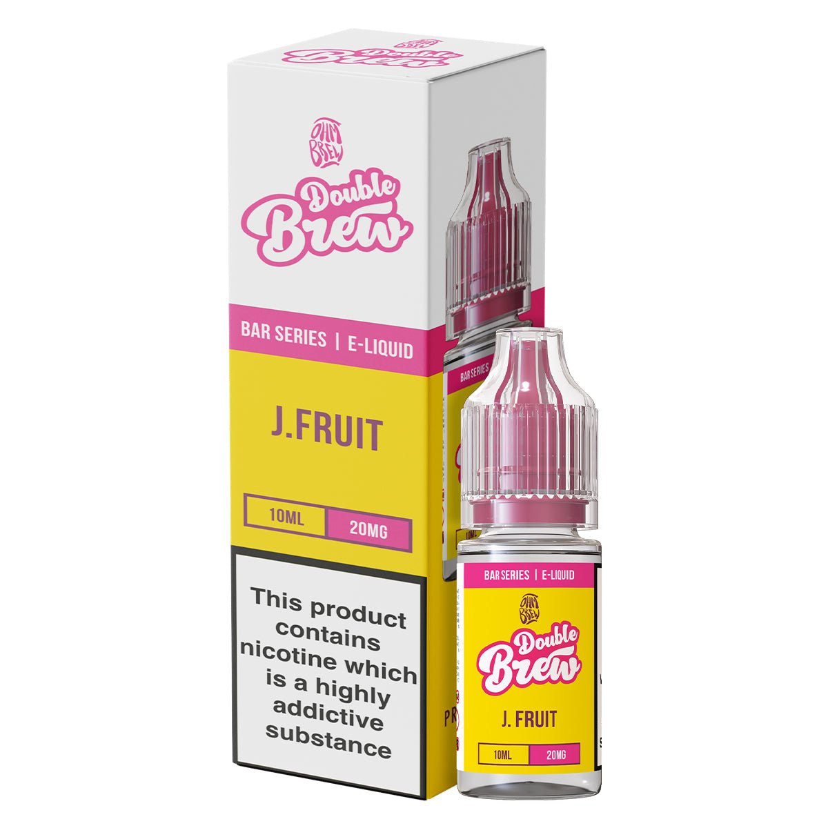 J Fruit Double Brew 10ml Nic Salt By Ohm Brew - Prime Vapes UK