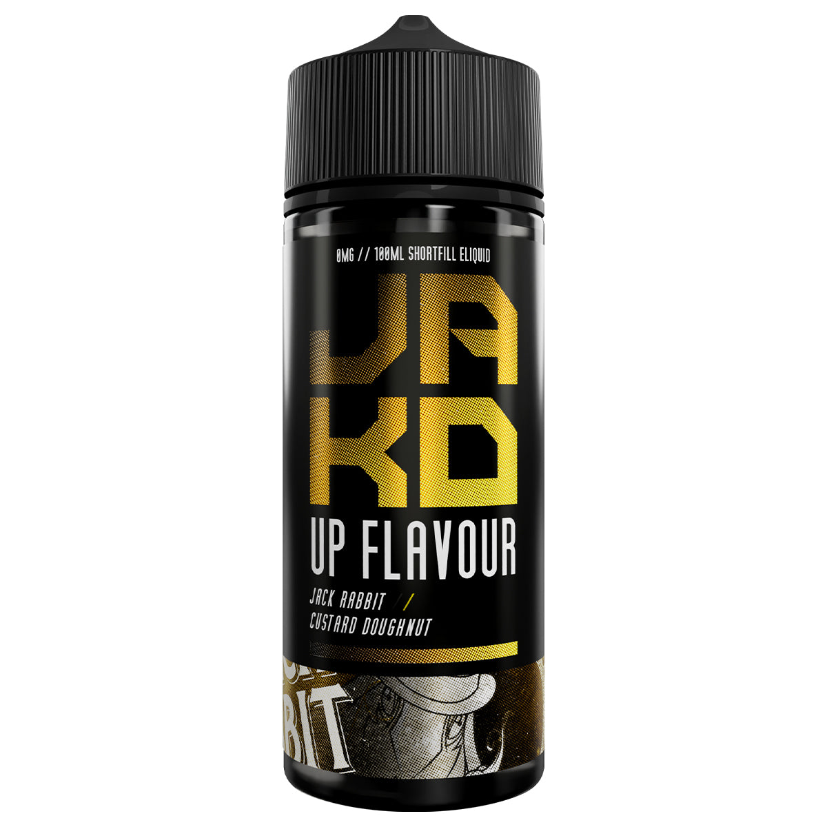jack rabbit custard doughnut 100ml Shortfill vape juice by jakd