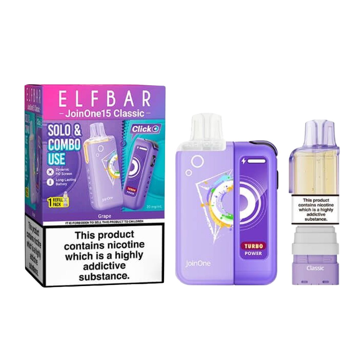 JoinOne15 15K Pre - Filled Pod Kit By Elf Bar - Prime Vapes UK