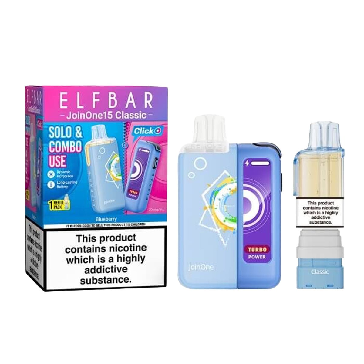 JoinOne15 15K Pre - Filled Pod Kit By Elf Bar - Prime Vapes UK