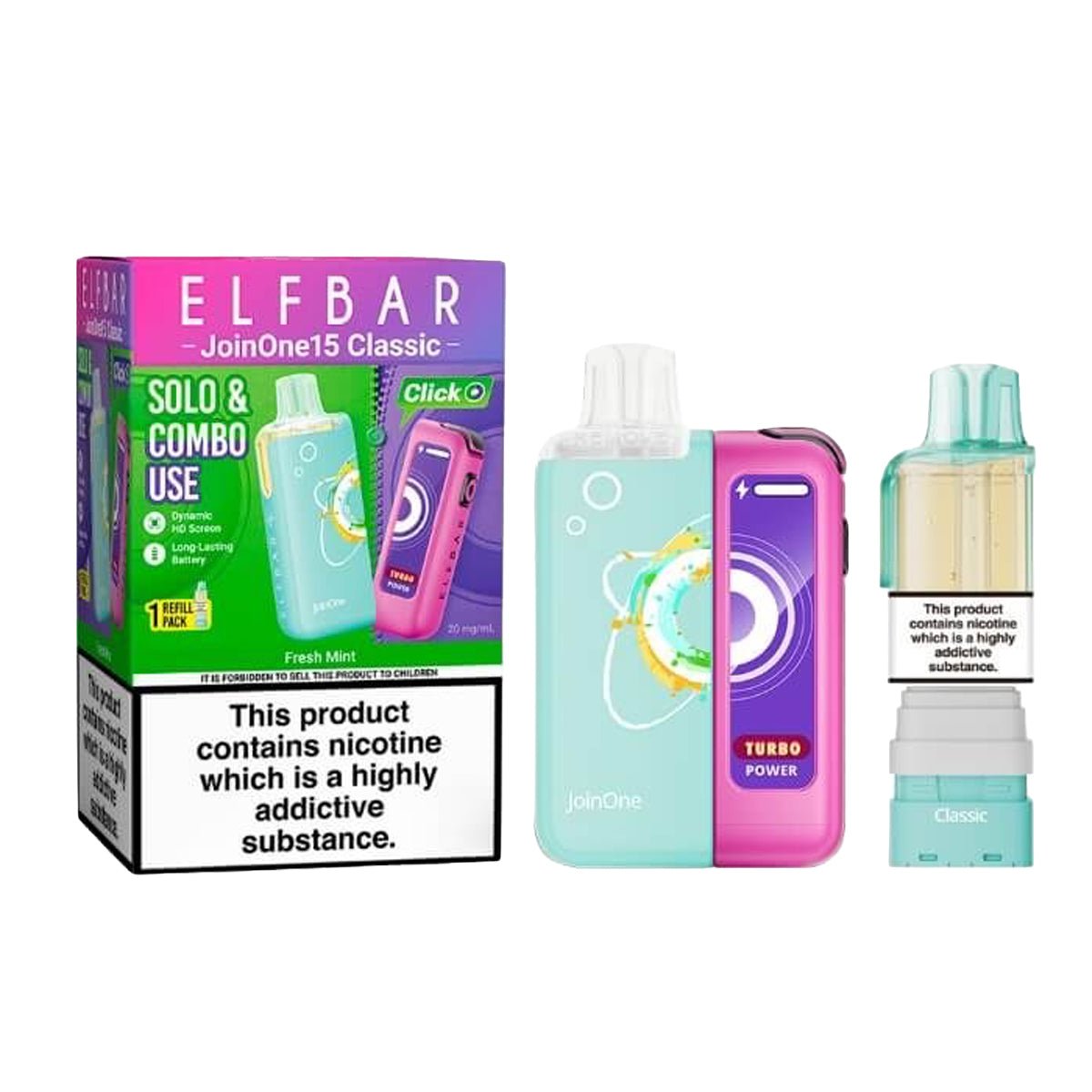 JoinOne15 15K Pre - Filled Pod Kit By Elf Bar - Prime Vapes UK