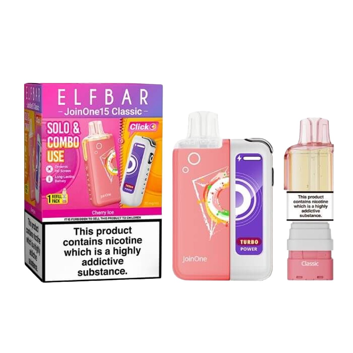 JoinOne15 15K Pre - Filled Pod Kit By Elf Bar - Prime Vapes UK