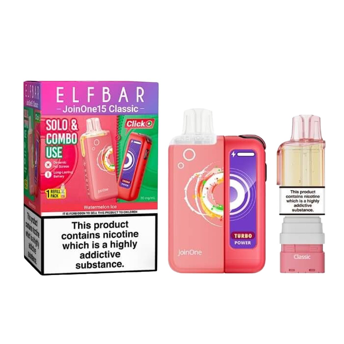 JoinOne15 15K Pre - Filled Pod Kit By Elf Bar - Prime Vapes UK