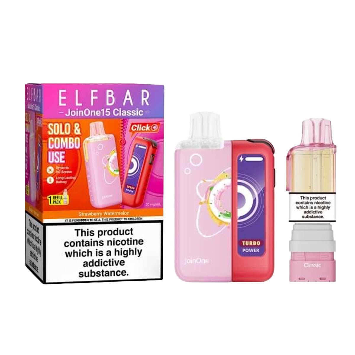 JoinOne15 15K Pre - Filled Pod Kit By Elf Bar - Prime Vapes UK