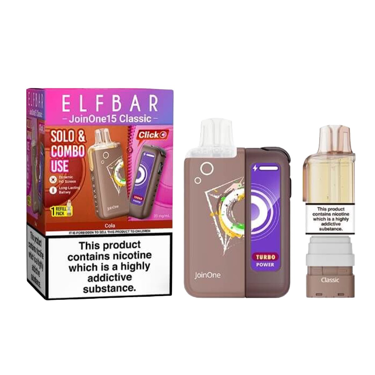 JoinOne15 15K Pre - Filled Pod Kit By Elf Bar - Prime Vapes UK