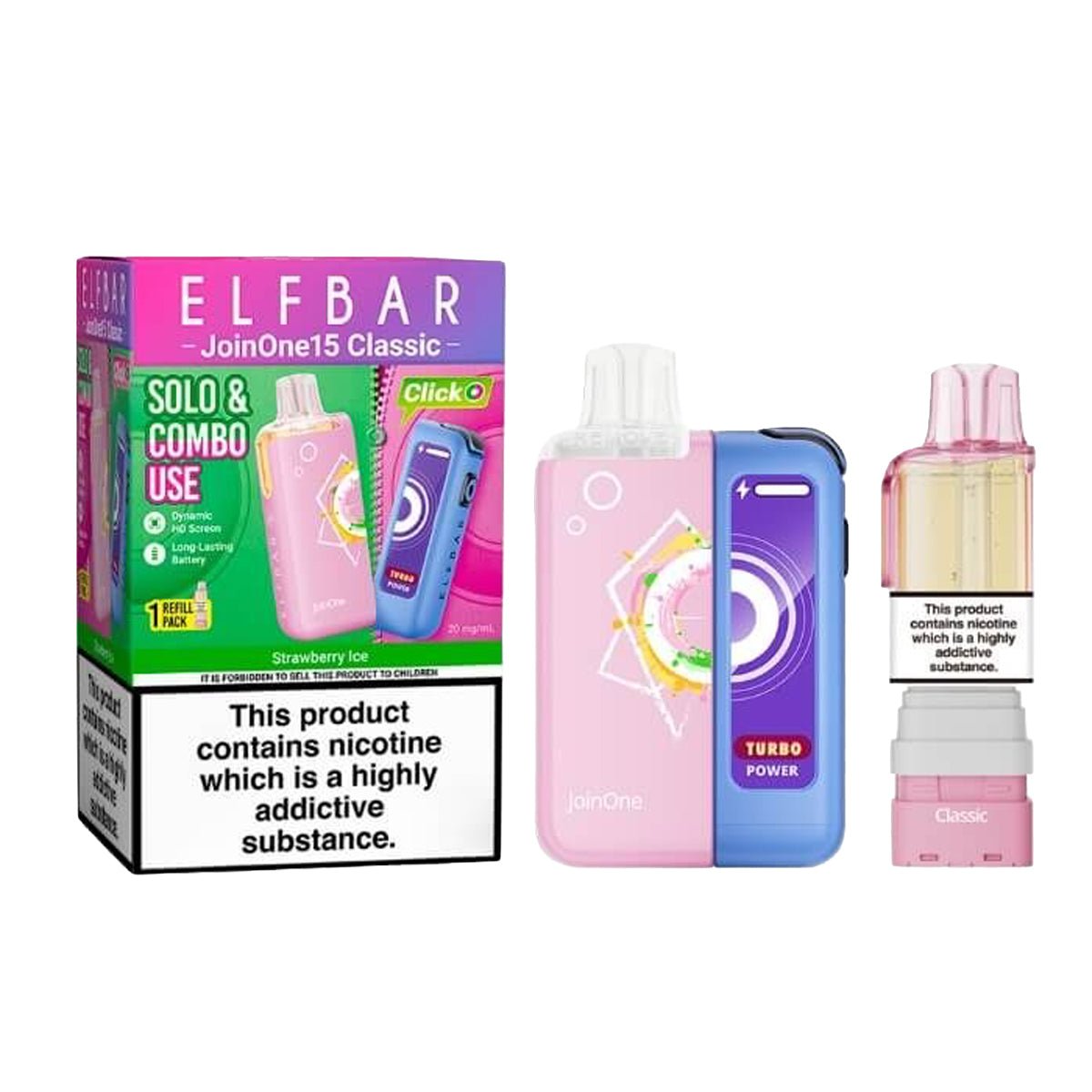 JoinOne15 15K Pre - Filled Pod Kit By Elf Bar - Prime Vapes UK