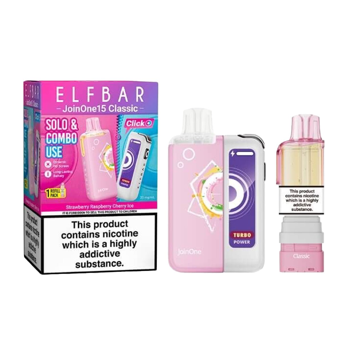 JoinOne15 15K Pre - Filled Pod Kit By Elf Bar - Prime Vapes UK