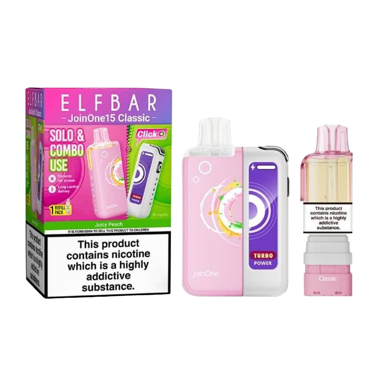 JoinOne15 15K Pre - Filled Pod Kit By Elf Bar - Prime Vapes UK