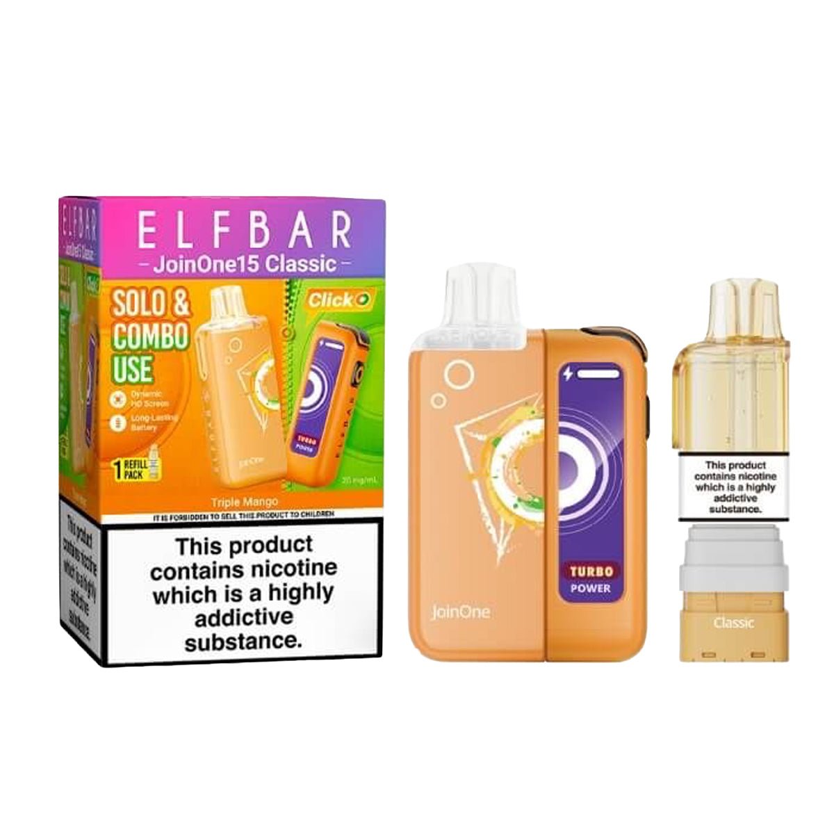 JoinOne15 15K Pre - Filled Pod Kit By Elf Bar - Prime Vapes UK