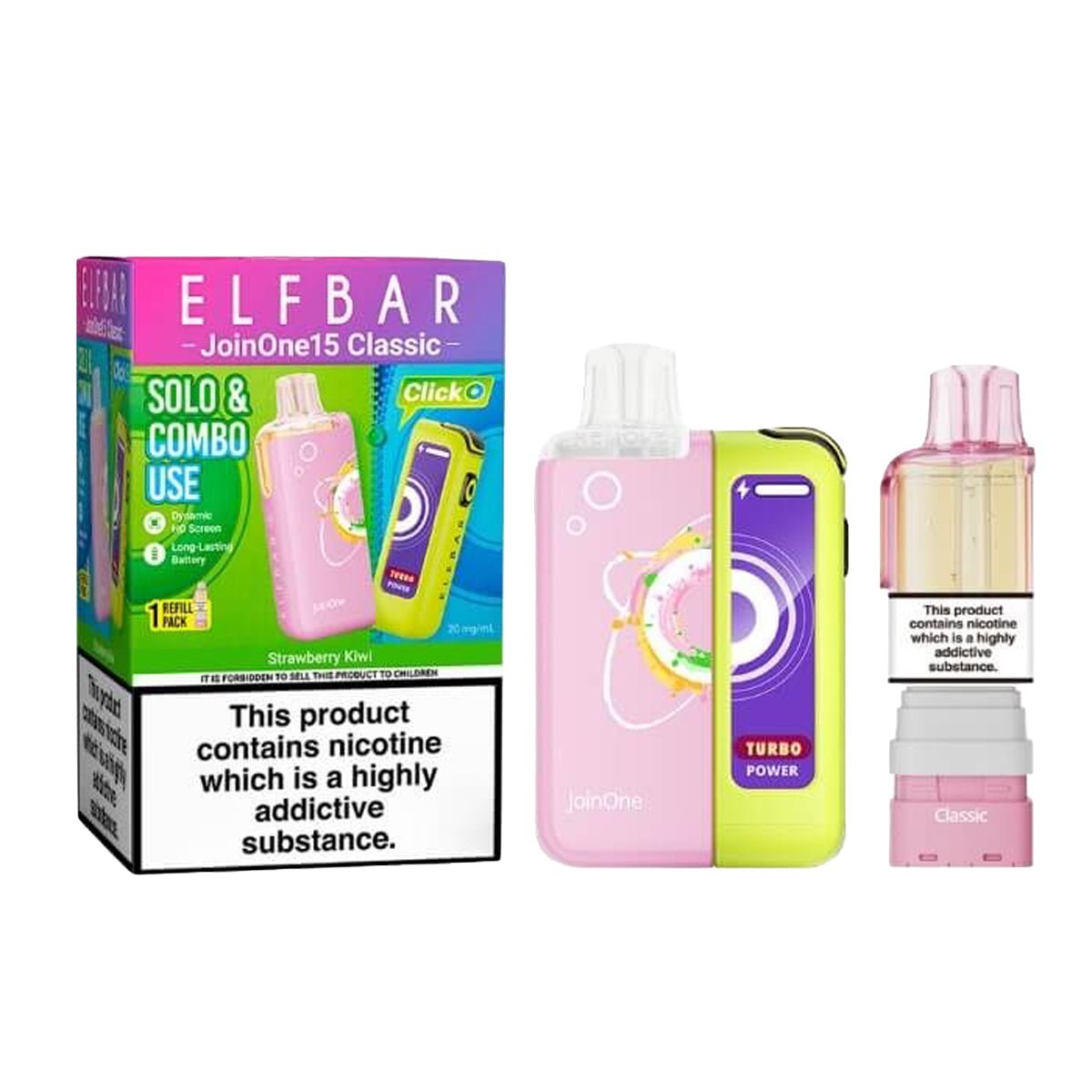 JoinOne15 15K Pre - Filled Pod Kit By Elf Bar - Prime Vapes UK