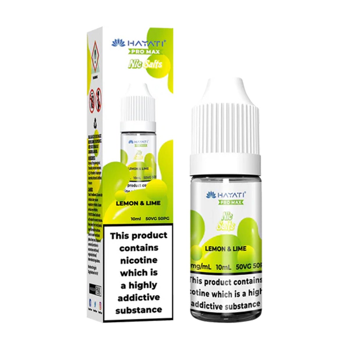 Lemon & Lime 10ml Nic Salt By Hayati - Prime Vapes UK