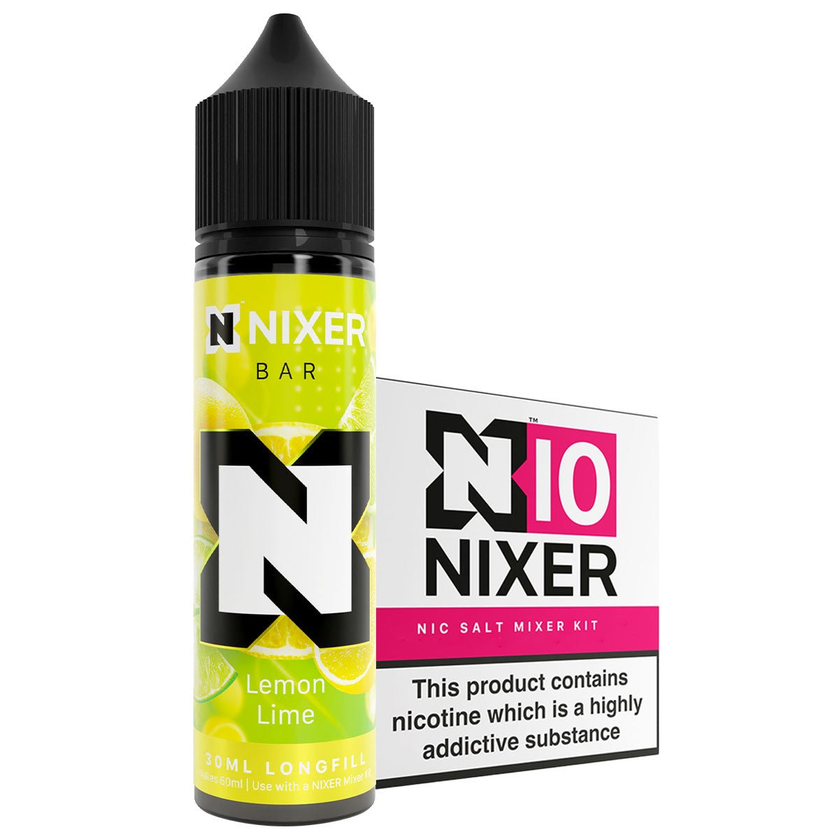 Lemon Lime 30ml Longfill Concentrate By Nixer - Prime Vapes UK