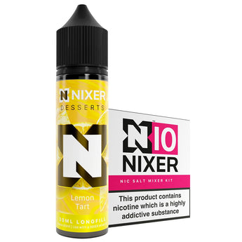 Lemon Tart 30ml Longfill Concentrate By Nixer - Prime Vapes UK