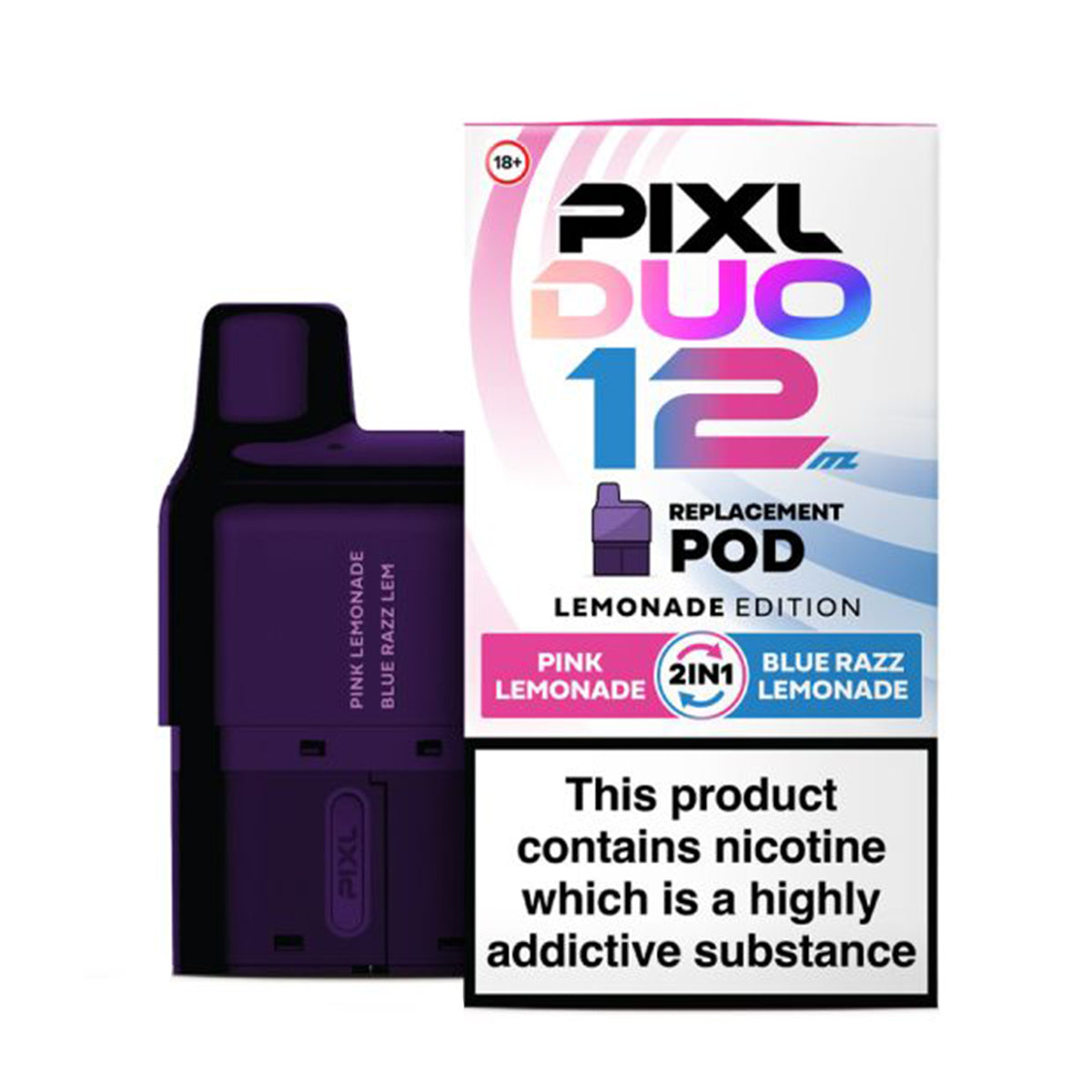 Lemonade Edition Prefilled Pods by PIXL Duo 12