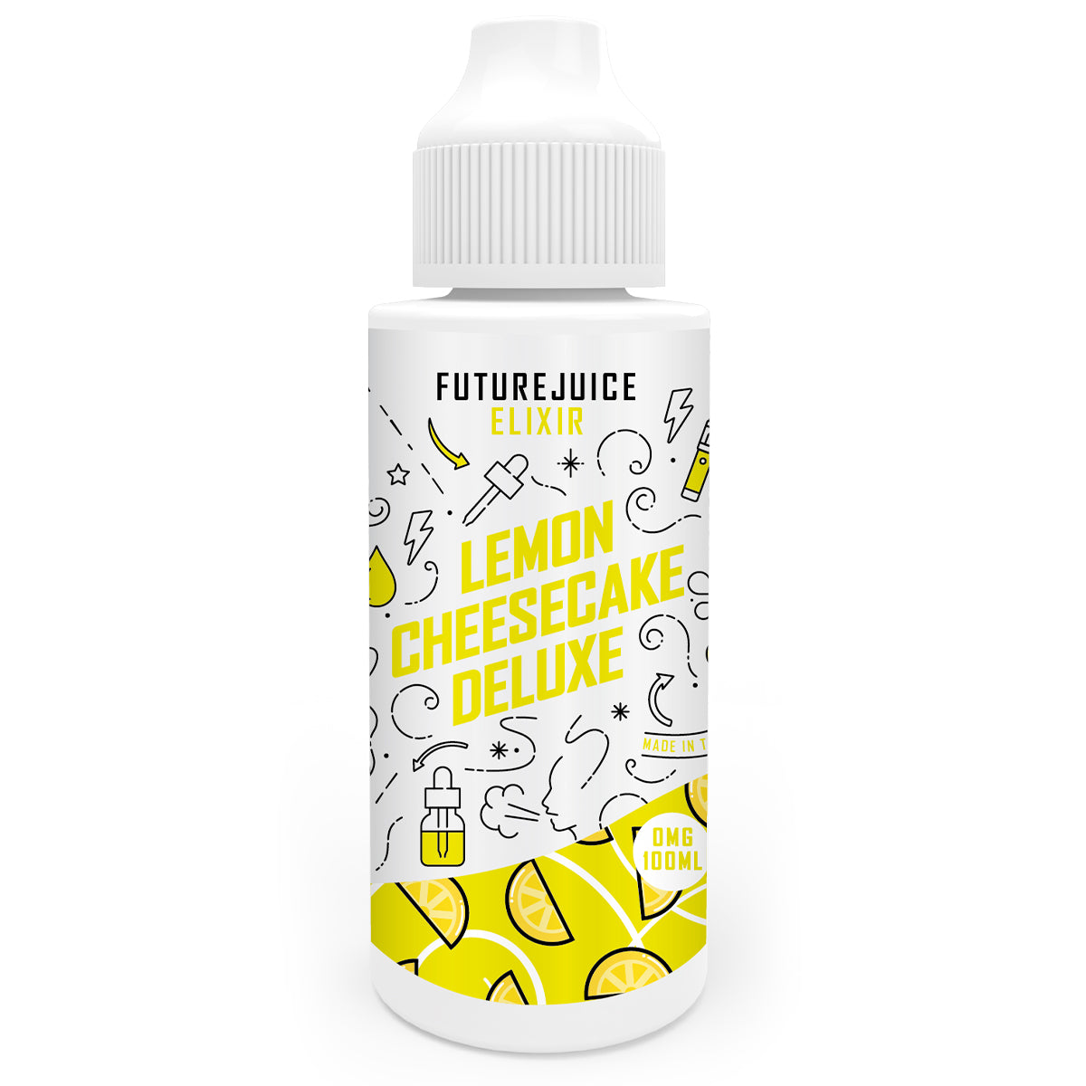 lemon cheesecake deluxe future juice 100ml shortfill e-liquid