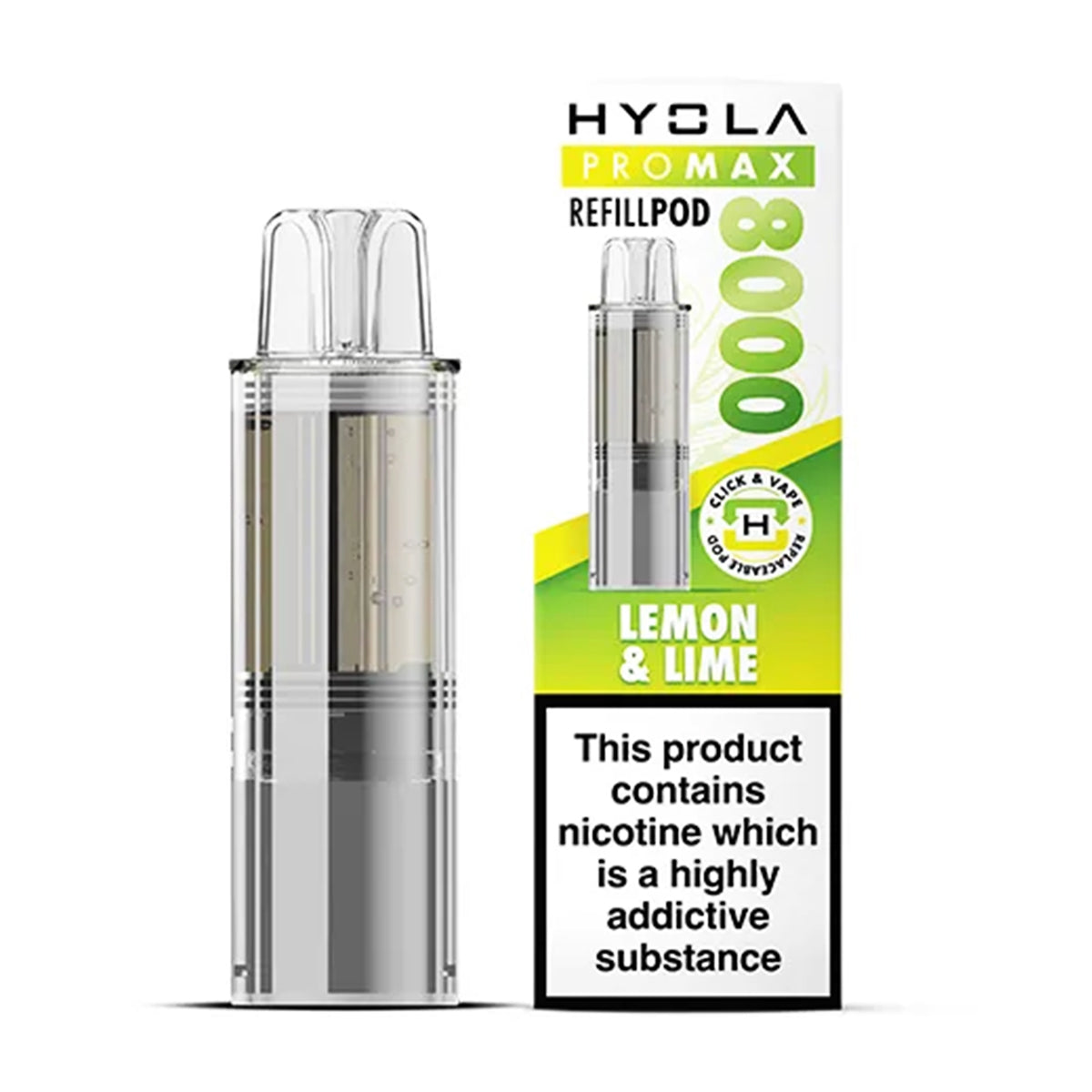 Lemon Lime Pro Max 8000 Prefilled Pod by Hyola