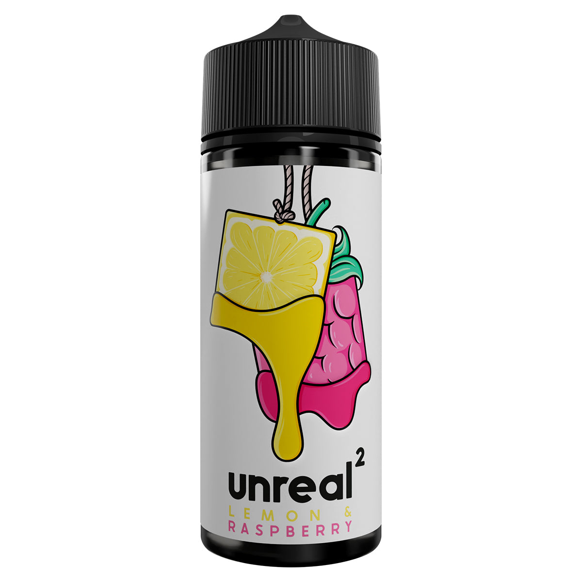 lemon raspberry 100ml shortfill vape juice by unreal 2