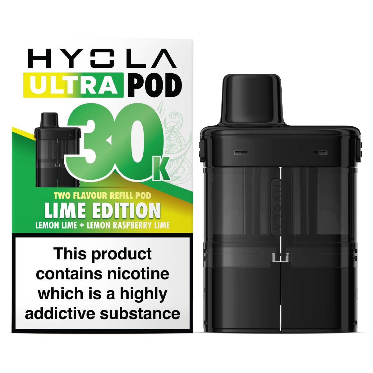 Lime Edition Pre - Filled Pods by Hyola Ultra - Prime Vapes UK