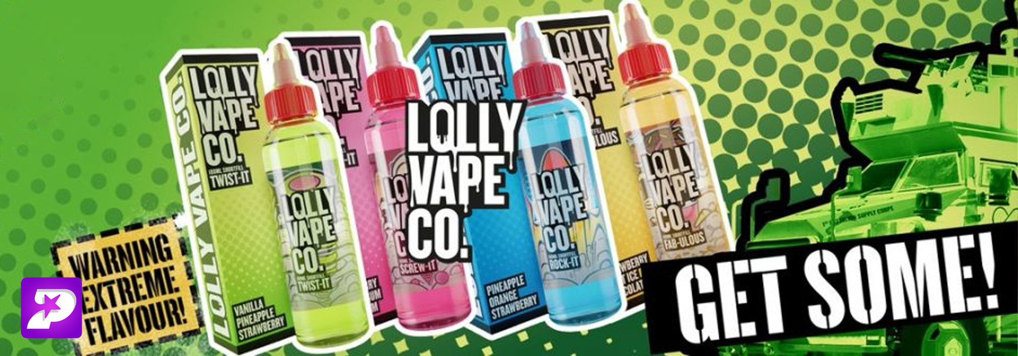 lolly vape co 100ml shortfills & 10ml nic salts