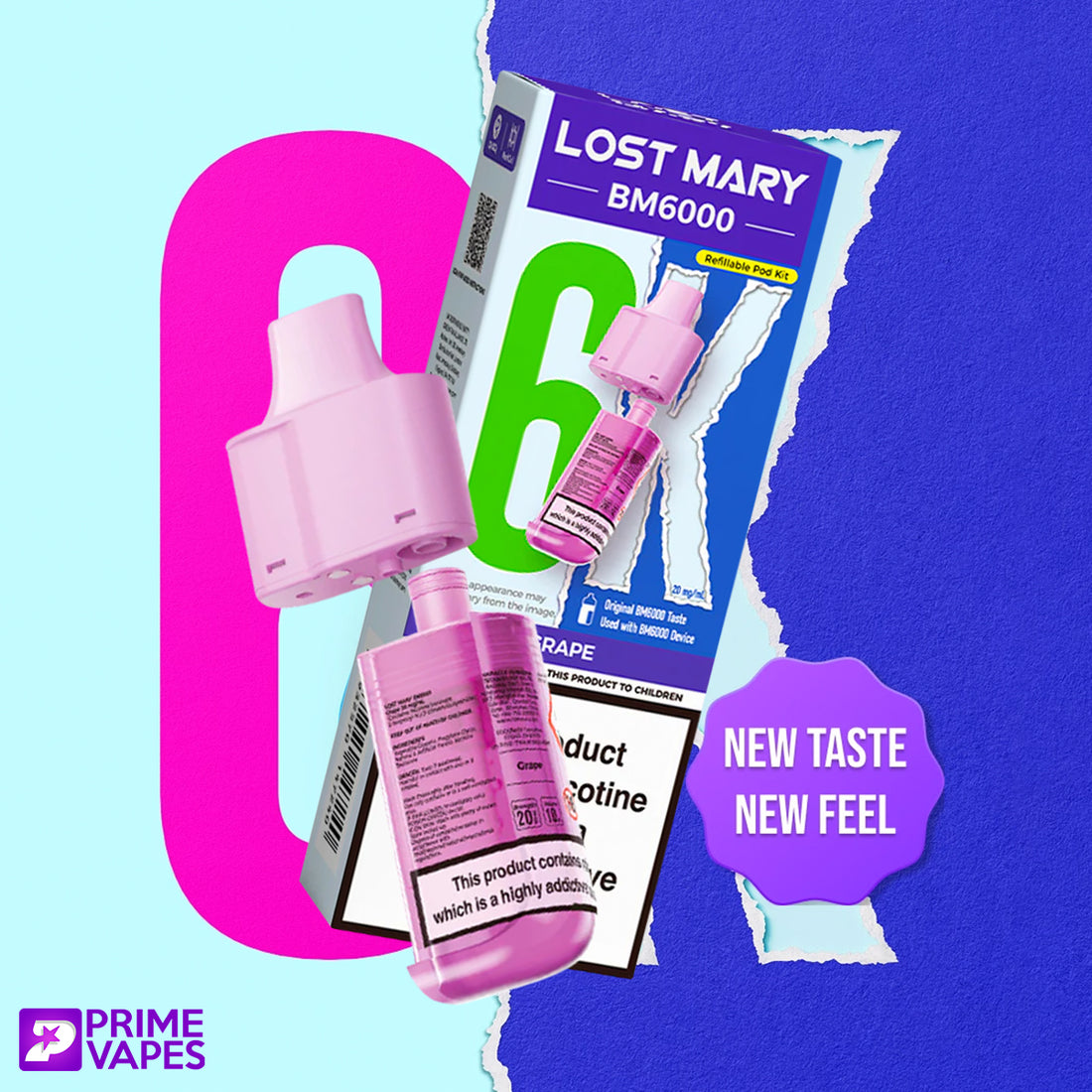 Lost Mary BM6000 Refill Pods