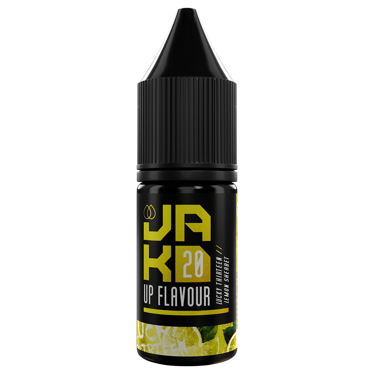 lucky thirteen lemon sherbet 10ml nic salt vape juice by jakd - prime vapes uk