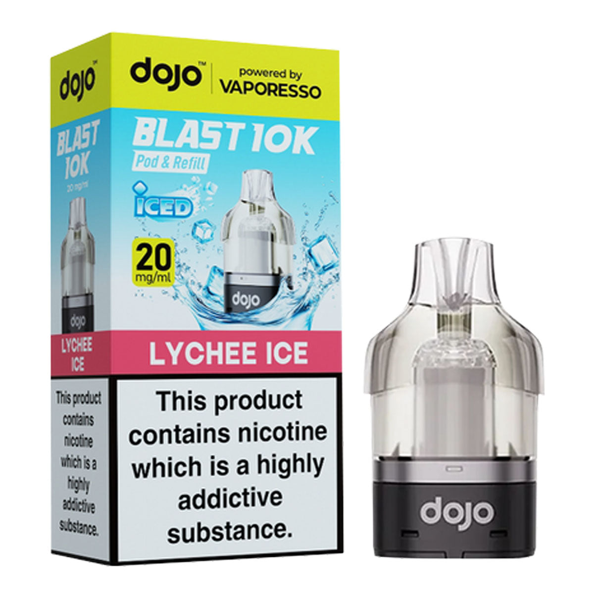 Lychee Ice Dojo Blast 10K Pre-filled Pod by Vaporesso