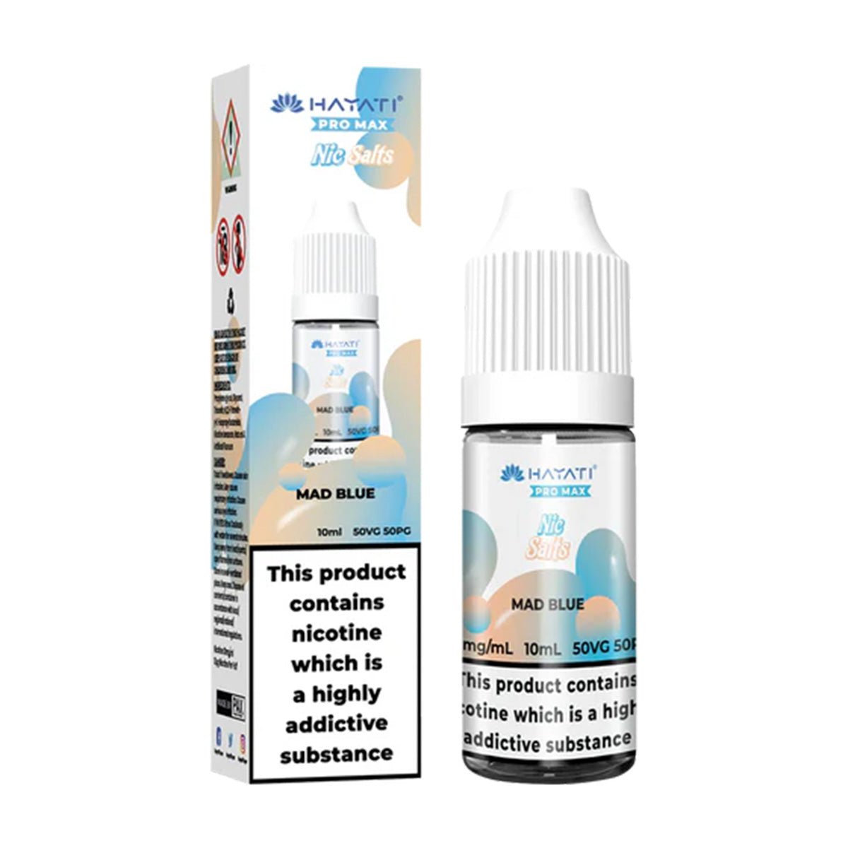 Mad Blue 10ml Nic Salt By Hayati - Prime Vapes UK