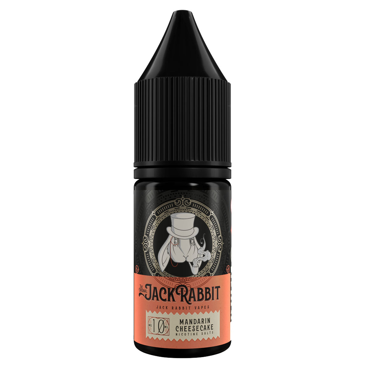 mandarin cheesecake 10ml nic salt e-liquid by jack rabbit