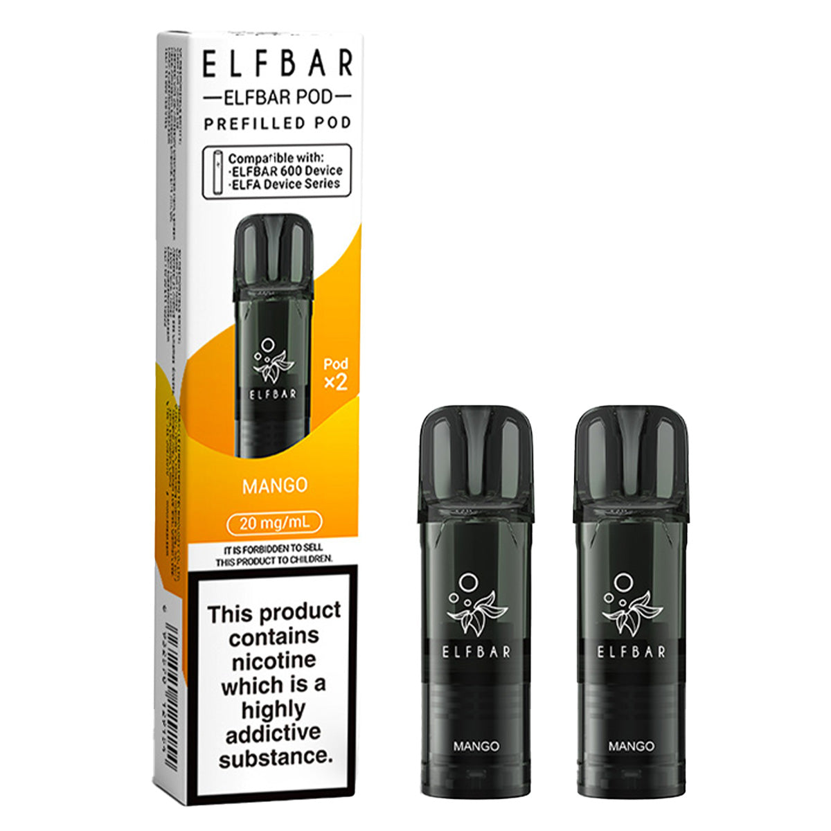 Mango Prefilled Pod by Elf Bar 600