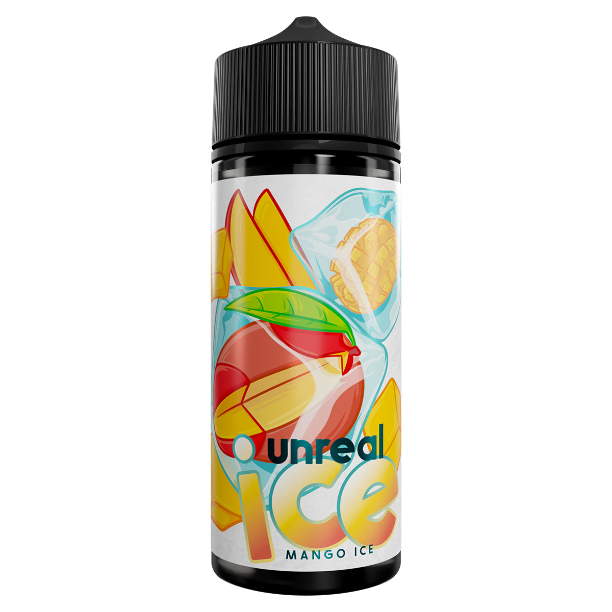 mango ice 100ml shortfill vape juice by unreal ice - prime vapes uk