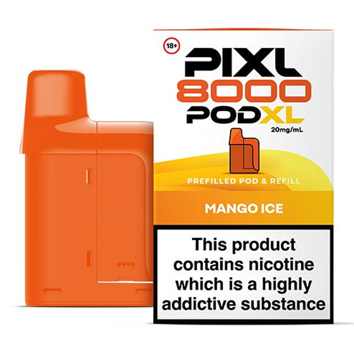 Mango Ice Prefilled Pod by PIXL 8000