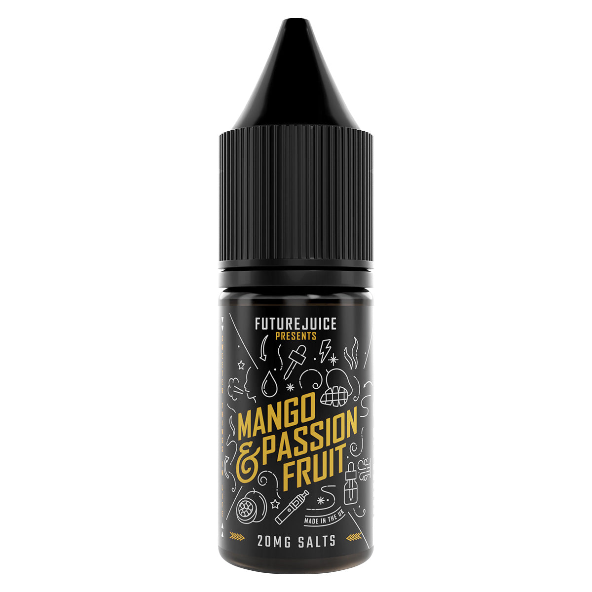 mango passionfruit 10ml nic salt eliquid by future juice