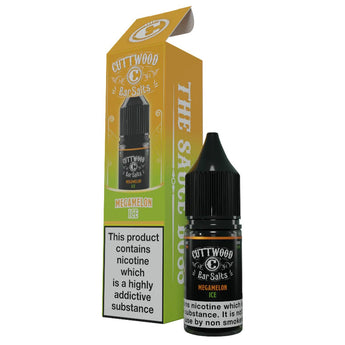 Megamelon Ice 10ml Nic Salt E-liquid By Cuttwood Bar Salts - Prime Vapes UK