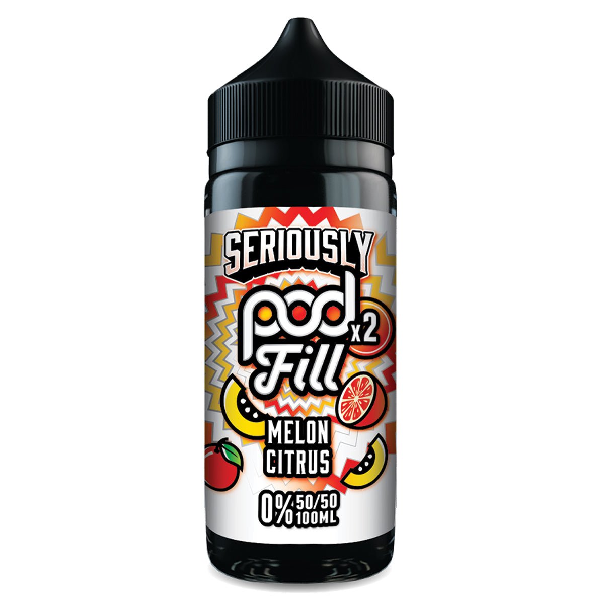 Melon Citrus 100ml Shortfill By Seriously Pod Fill 2 - Prime Vapes UK