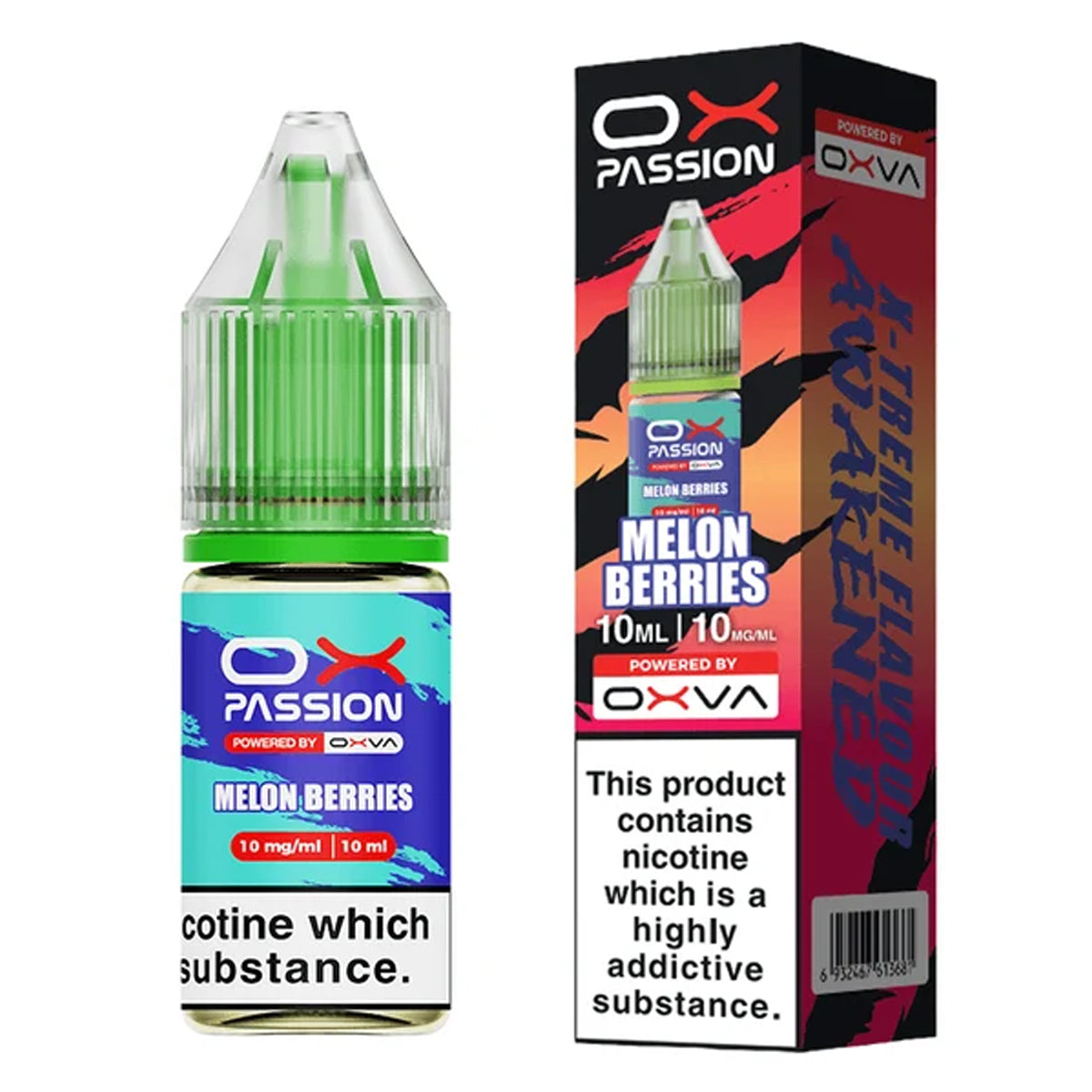 Melon Berries 10ml Nic Salt by OX Passion