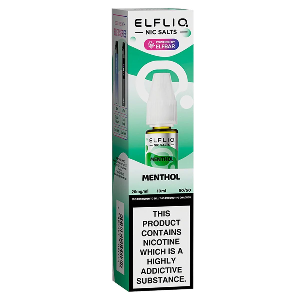 Menthol 10ml Nic Salt By Elf Bar Elfliq - Prime Vapes UK