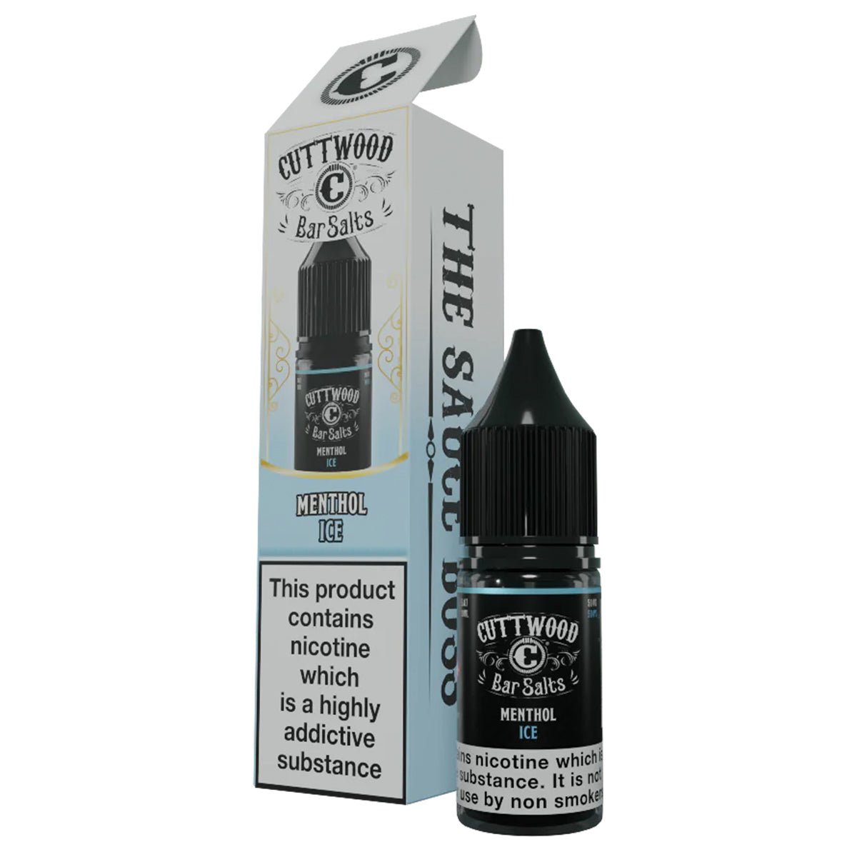 Menthol Ice 10ml Nic Salt E-liquid By Cuttwood Bar Salts - Prime Vapes UK