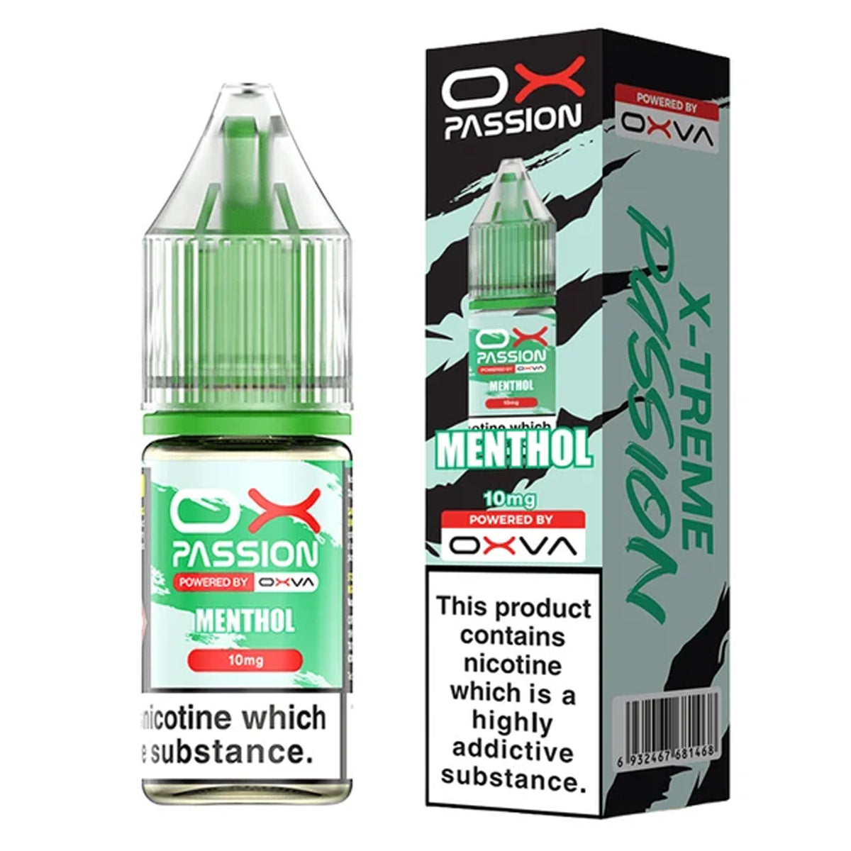 Menthol 10ml Nic Salt by OX Passion