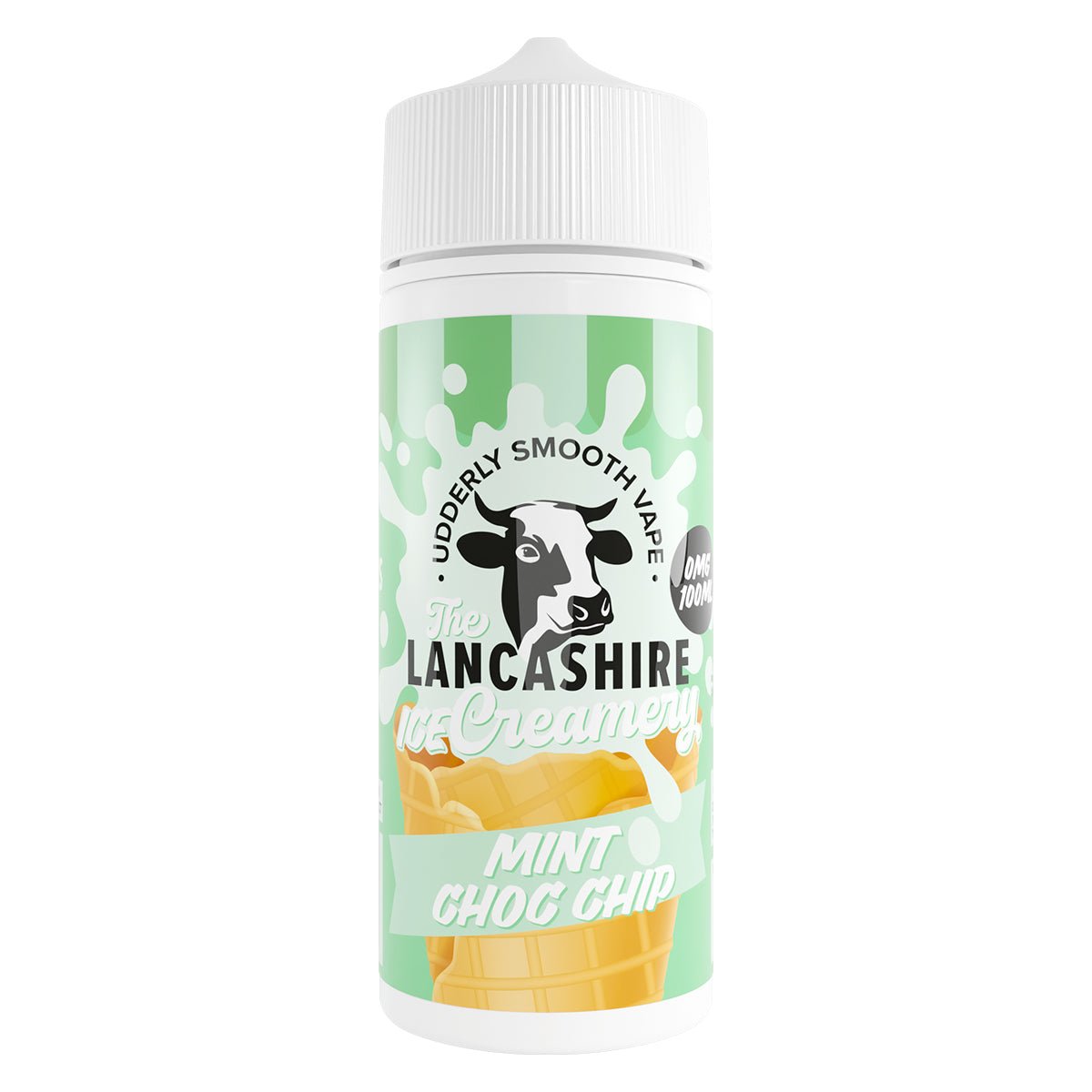 Mint Choc Chip 100ml Shortfill By The Lancashire Ice Creamery - Prime Vapes UK