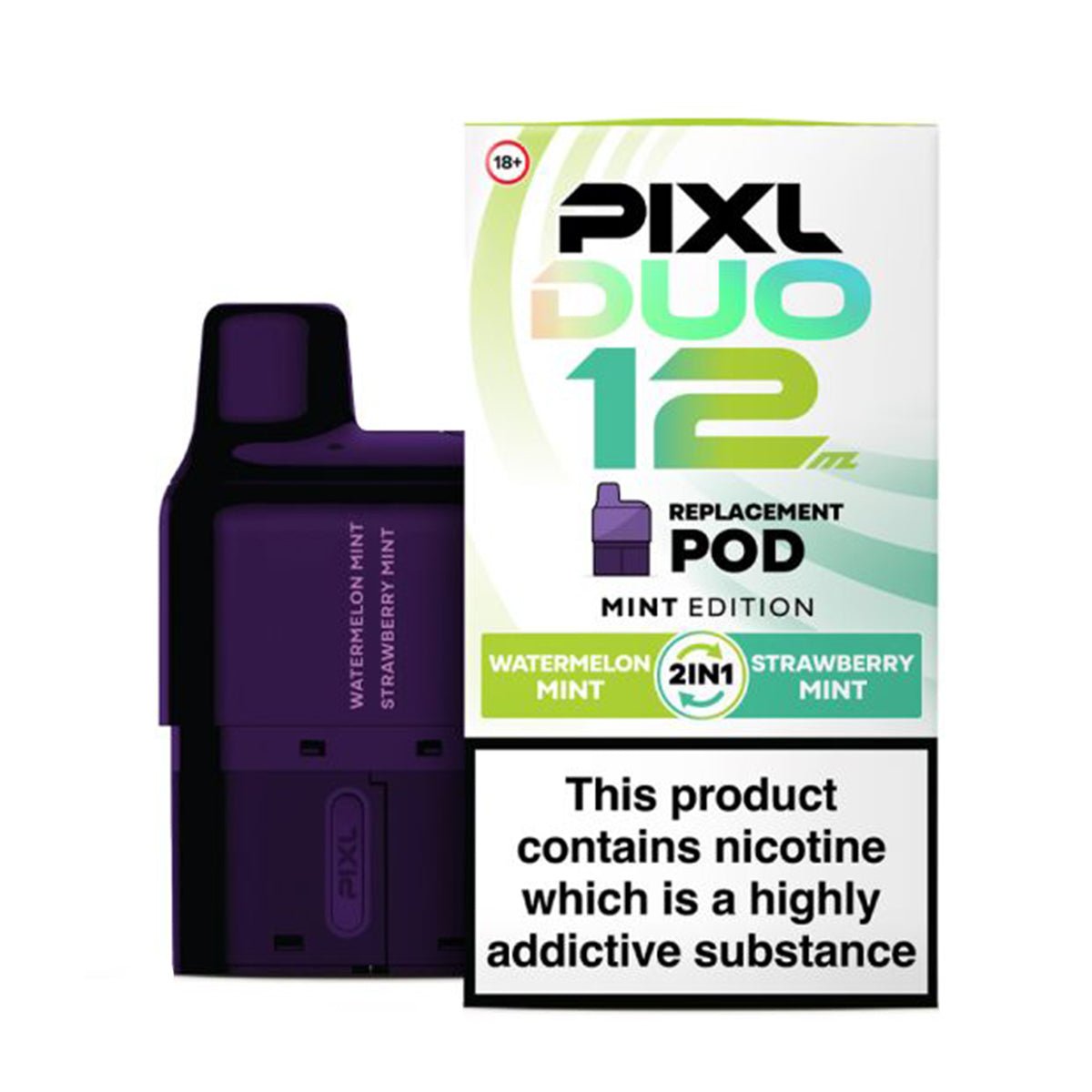 Mint Edition Prefilled Pods by PIXL Duo 12 - Prime Vapes UK