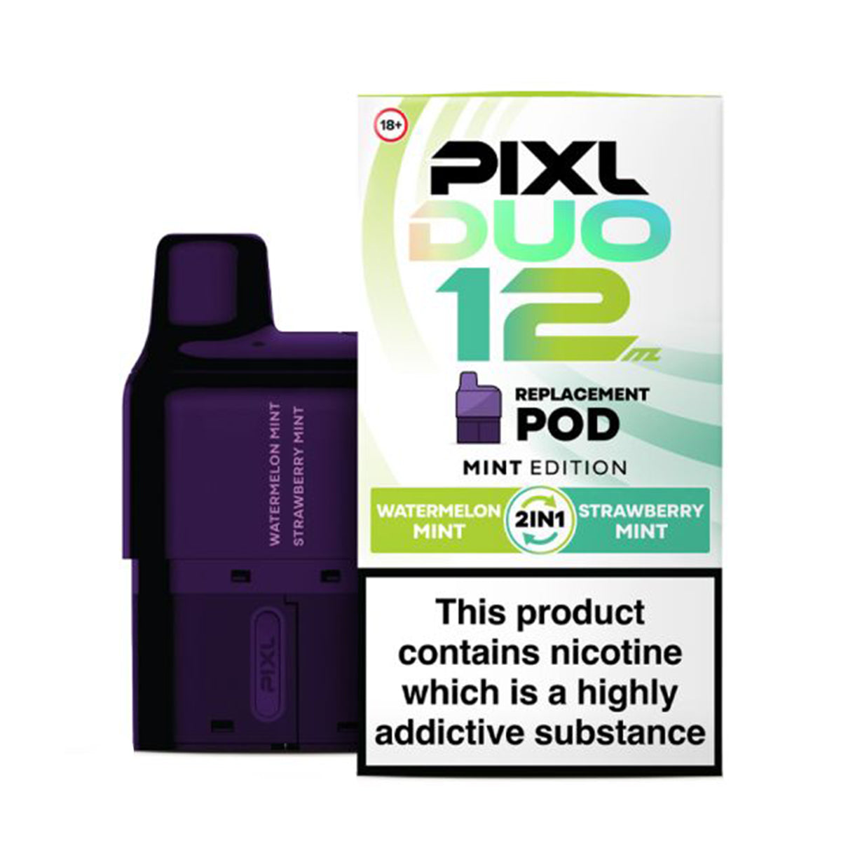 Mint Edition Prefilled Pods by PIXL Duo 12